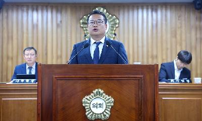 영주시의회 이정석 의원, 농촌지역을 계획적으로 관리하고 활용해서 성장하는 지역으로 만들자
